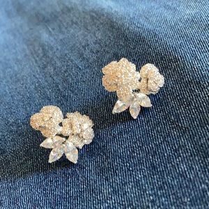 Kate Spade Floral Crystal Earrings